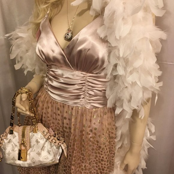 COPY - GORGEOUS vintage dress covered in gold bubbles!! - Picture 6 of 14